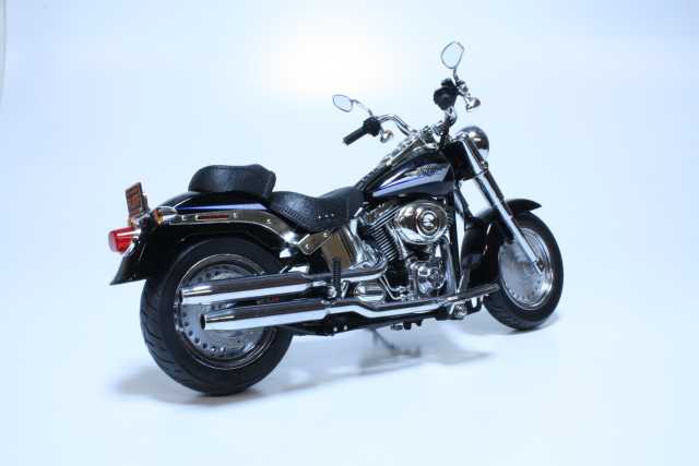 Harley-Davidson FLSTF Fat Boy 2008, black