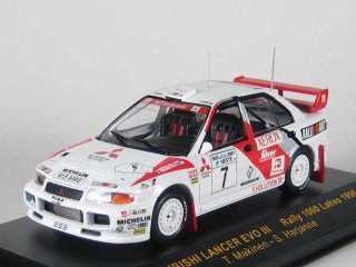 Mitsubishi Lancer Evo III, 1000 Lakes 1996, T.Mäkinen, no.7 - Sulje napsauttamalla kuva