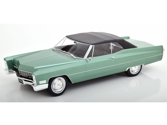 Cadillac DeVille Convertible 1967, vihreä/musta