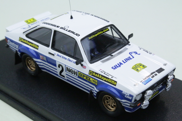 Ford Escort Mk2, 2nd. Sweden 1982, A.Vatanen, no.2