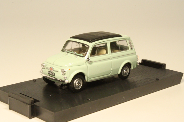 Fiat 500 Giardiniera Aperta 1960, light green