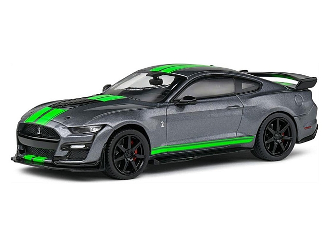 Ford Mustang Shelby GT500 Coupe 2023, grey/green