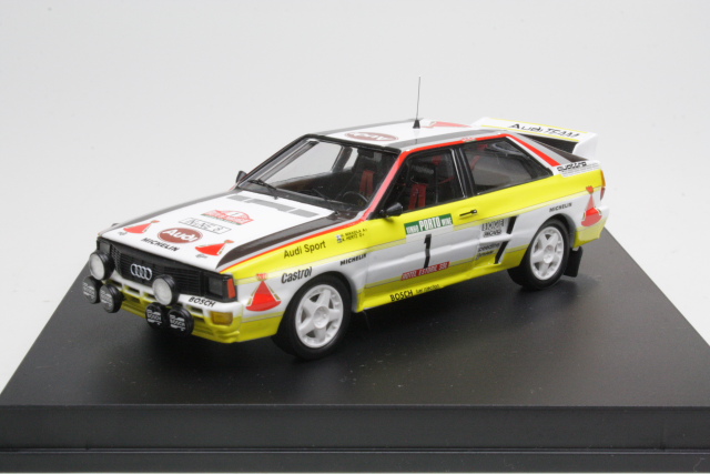 Audi Quattro, 1st. Portugal 1984, H.Mikkola, no.1