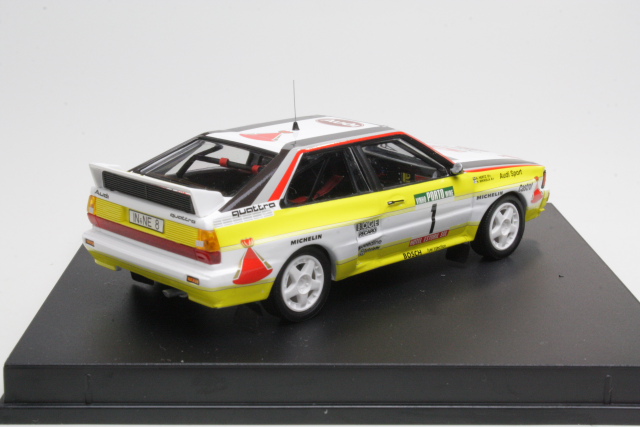 Audi Quattro, 1st. Portugal 1984, H.Mikkola, no.1