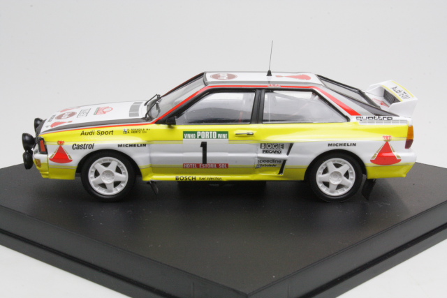 Audi Quattro, 1st. Portugal 1984, H.Mikkola, no.1