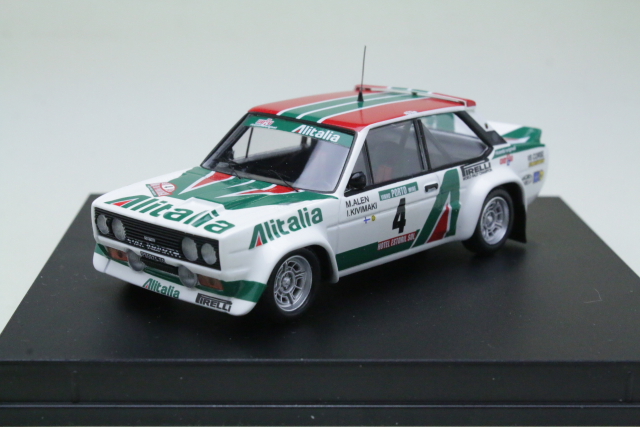 Fiat 131 Abarth, 1st. Portugal 1978, M.Alen, no.4