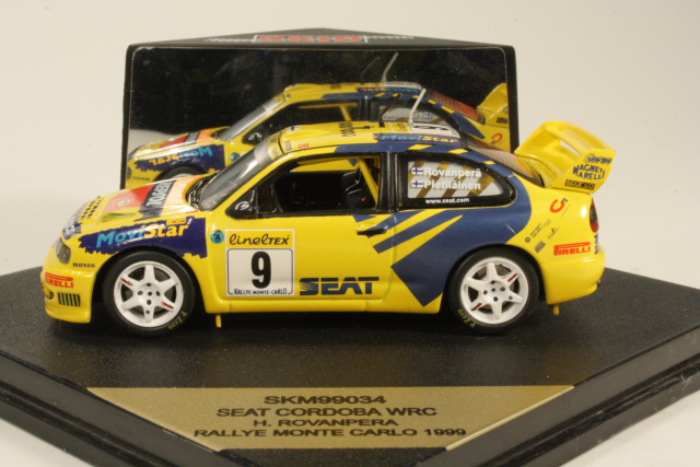 Seat Cordoba WRC, Monte Carlo 1999, H.Rovanperä, no.9
