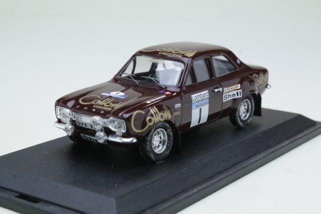 Ford Escort Mk1 RS1600, 1st. RAC 1974, T.Mäkinen, no.1