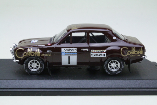 Ford Escort Mk1 RS1600, 1st. RAC 1974, T.Mäkinen, no.1