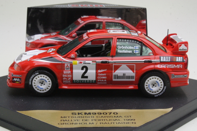 Mitsubishi Carisma GT, Portugal 1999, M.Grönholm, no.2
