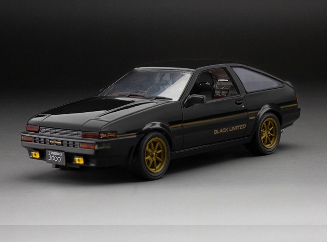 Toyota Sprinter Trueno GT Apex (AE86), black