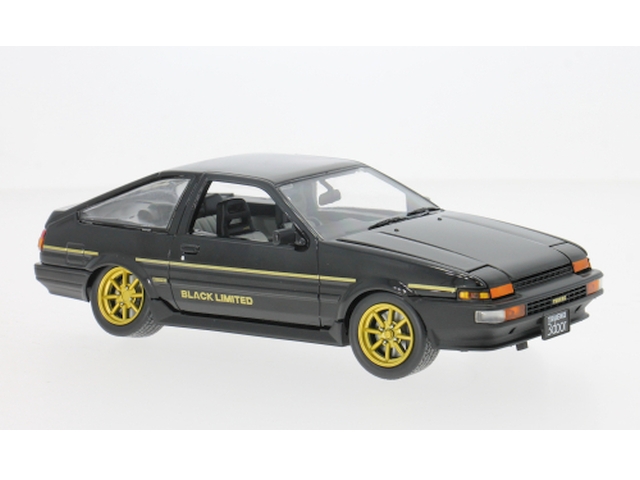 Toyota Sprinter Trueno GT Apex (AE86), black