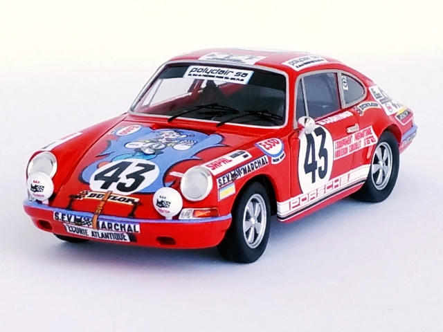 Porsche 911 T/R, 24h Le Mans 1971, J-P.Bodin/G.Courthiade, no.43