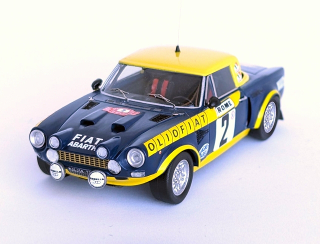 Fiat 124 Abarth, Monte Carlo 1976, M.Verini, no.2