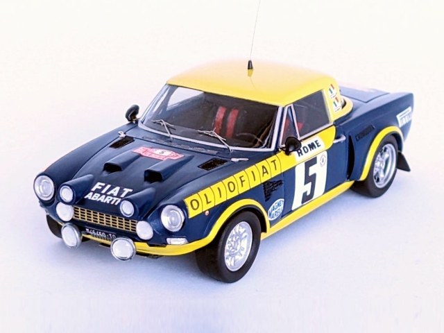 Fiat 124 Abarth, Monte Carlo 1976, R.Cambiaghi, no.5