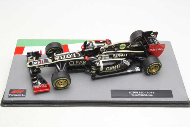Lotus Renault E20, F1 2012, K.Raikkonen, no.9