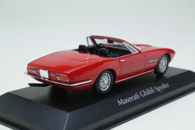 Maserati Ghibli Spider 1969, red