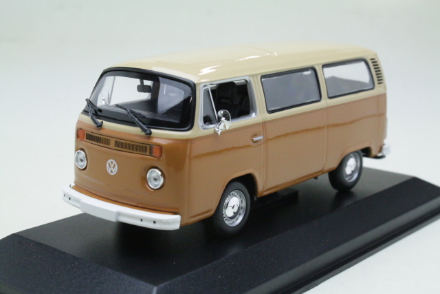 VW T2 Minibus 1972, beige/ruskea