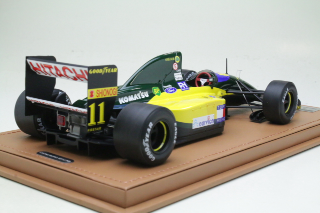 Lotus 107, French GP 1992, M.Häkkinen, no.11