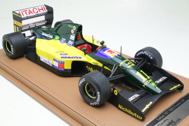 Lotus 107, French GP 1992, M.Häkkinen, no.11