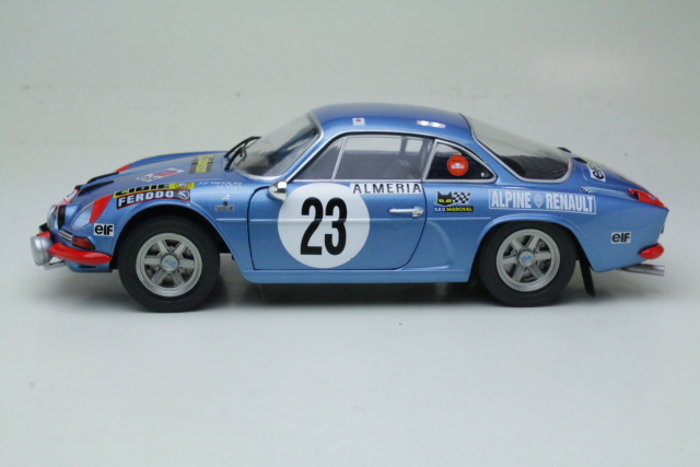 Alpine Renault A110 1600S, Monte Carlo 1972, J.P.Nicolas, no.23