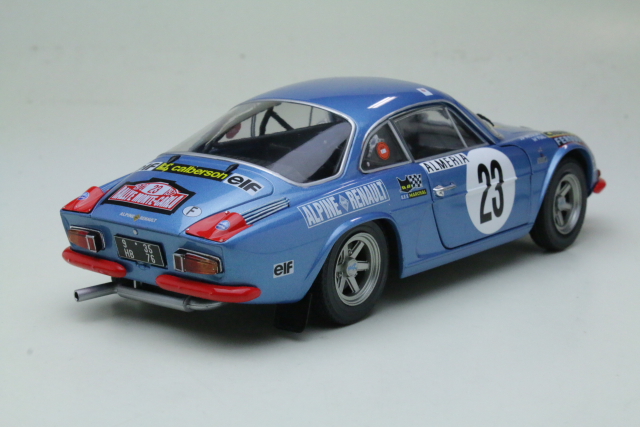 Alpine Renault A110 1600S, Monte Carlo 1972, J.P.Nicolas, no.23