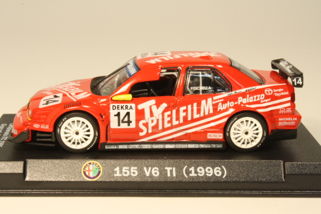 Alfa Romeo 155 V6 Ti, ITC 1996, G.Fisichella, no.14 - Click Image to Close