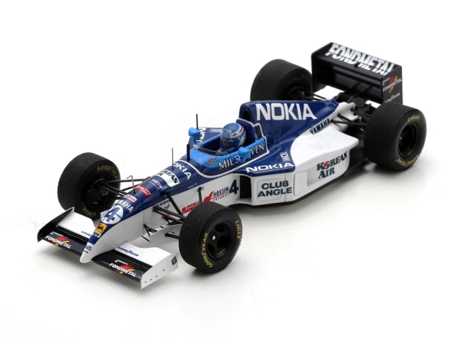 Tyrrell 023 Yamaha, Italian GP 1995, M.Salo, no.4
