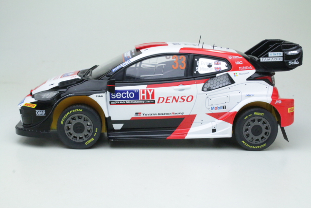 Toyota GR Yaris Rally1, Finland 2023, E.Evans, no.33