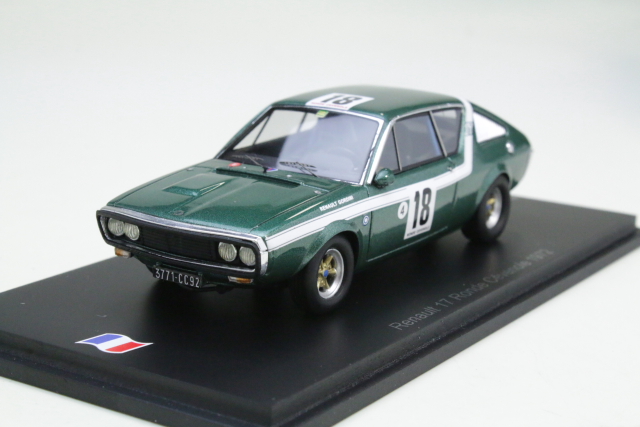 Renault R17, Ronde Cevenole 1972, J.P.Nicolas, no.18