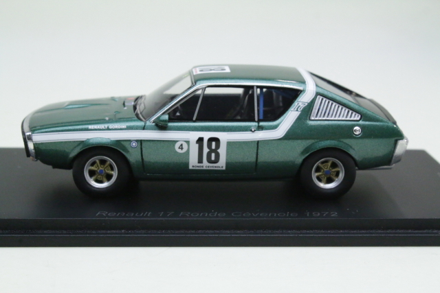 Renault R17, Ronde Cevenole 1972, J.P.Nicolas, no.18