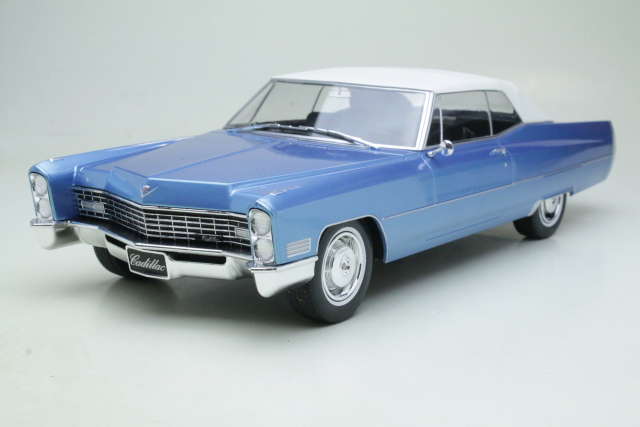 Cadillac DeVille Convertible 1967, blue/white