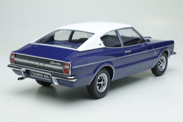 Ford Taunus GXL Coupe 1971, sininen/valkoinen