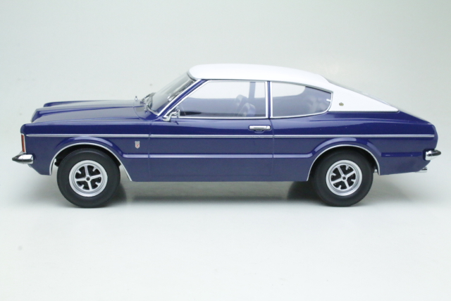 Ford Taunus GXL Coupe 1971, sininen/valkoinen