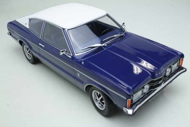 Ford Taunus GXL Coupe 1971, sininen/valkoinen
