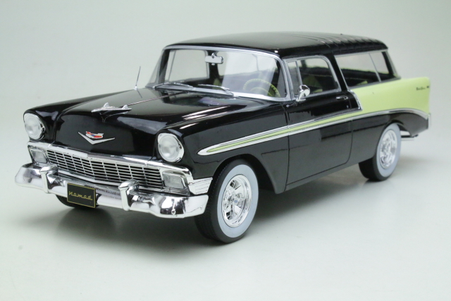 Chevrolet Bel Air Nomad SW 1956, musta/keltainen