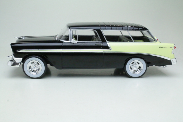 Chevrolet Bel Air Nomad SW 1956, musta/keltainen