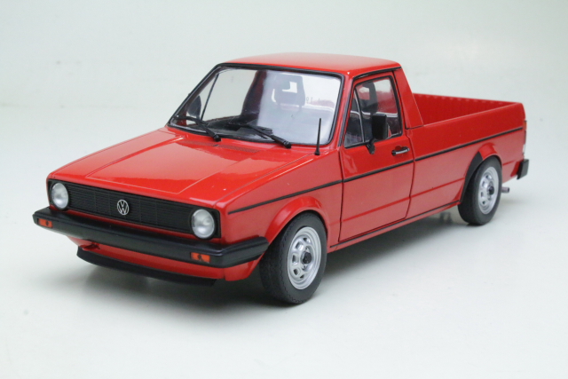 VW Caddy Mk1 1982, punainen