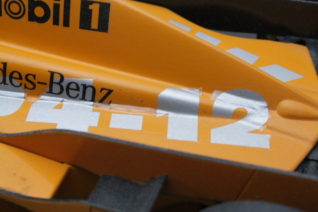 McLaren MP4/12, F1 Test Car 1997, M.Häkkinen, no.9