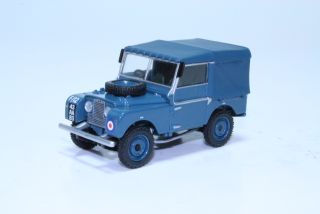 Land Rover S1 RAF, sininen - Sulje napsauttamalla kuva