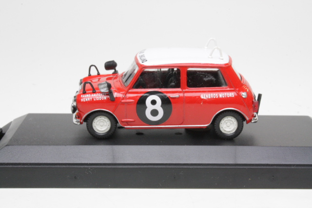 Mini Cooper S, Safari 1967, R.Aaltonen, no.8