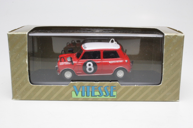 Mini Cooper S, Safari 1967, R.Aaltonen, no.8