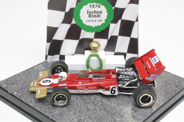 Lotus 72C, World Champion 1970, J.Rindt, no.6