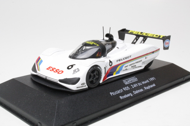 Peugeot 905, 24h du Mans 1991, Rosberg/Dalmas/Raphanel, no.6