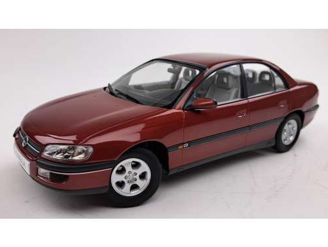 Opel Omega B 1996, tummanpunainen