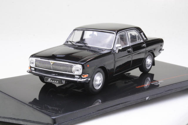 Volga GAZ M24 1970, musta
