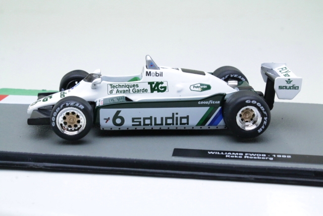 Williams FW08, F1 1982, K.Rosberg, no.6