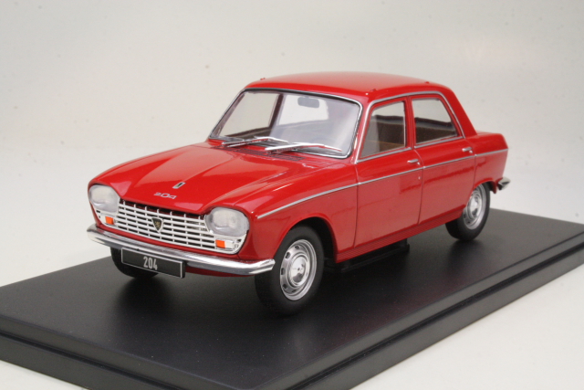 Peugeot 204 1968, punainen