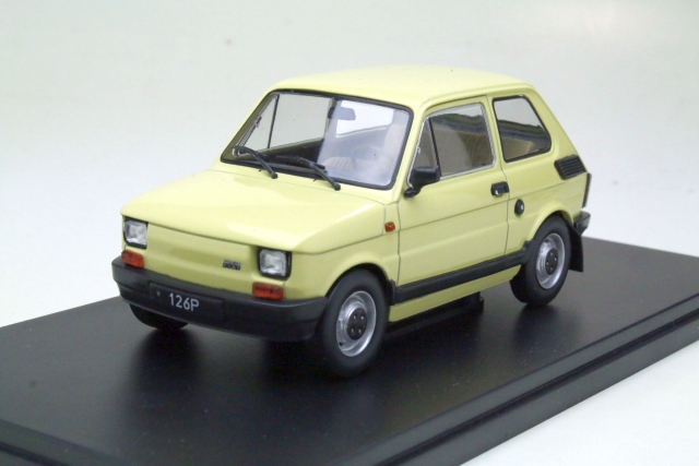 Fiat 126P 1985, light yellow