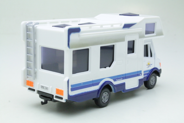 Mercedes 409 Asuntoauto, valkoinen/sininen